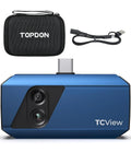 TOPDON TC001 Wärmebildkamera, mobile Ausführung, mit Kamera, 550 °C, 100W