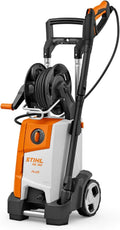 Stihl Elektro- RE 140 Hochdruckreiniger zum Lösen hartnäckiger Verschmutzungen auf Außenflächen und Hochdruckreinigungsgerät, PLUS, 10 m, 180 bar