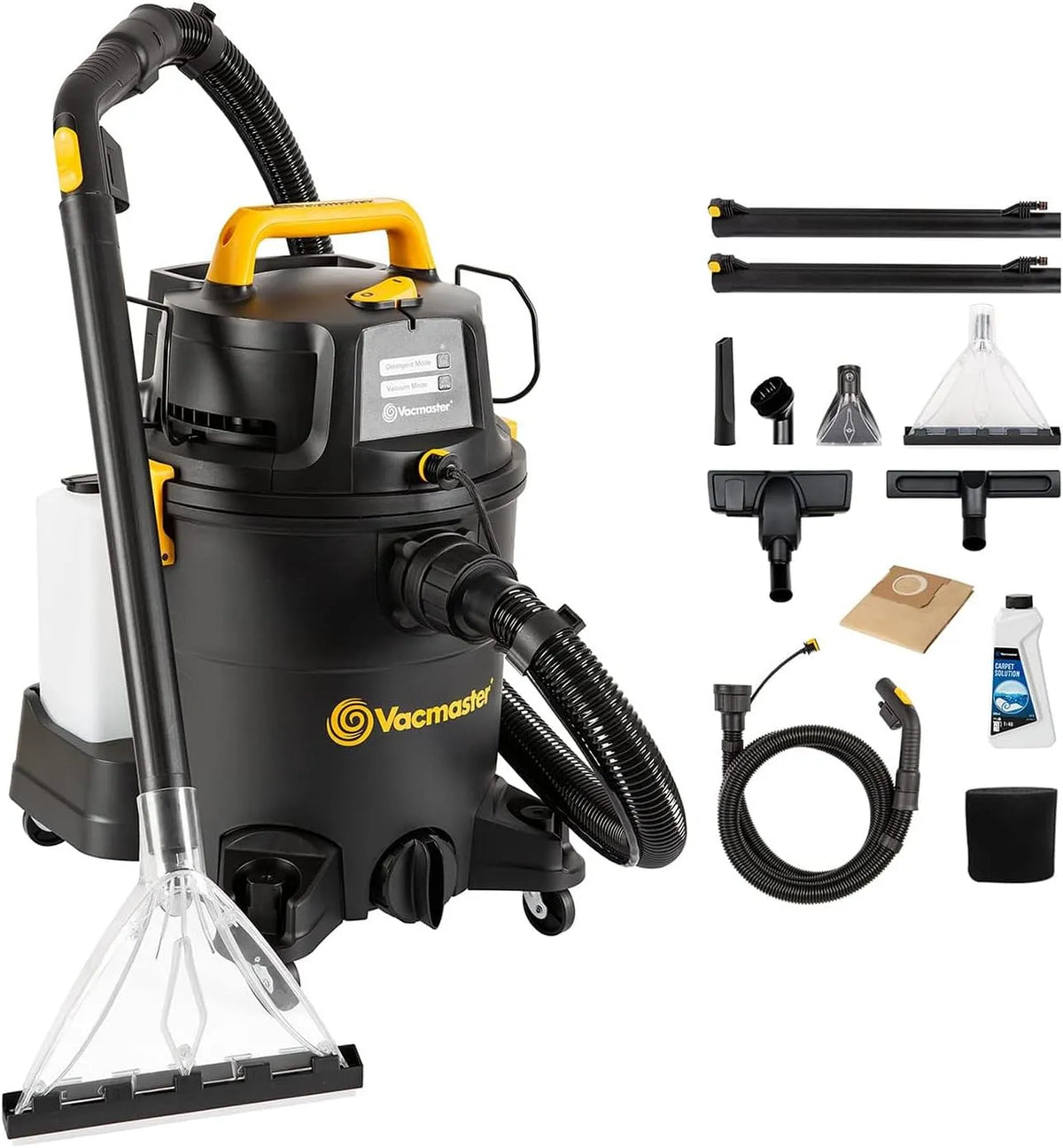 Polsterreiniger und Waschsauger – 23L, 1300W, für Teppiche und Polster