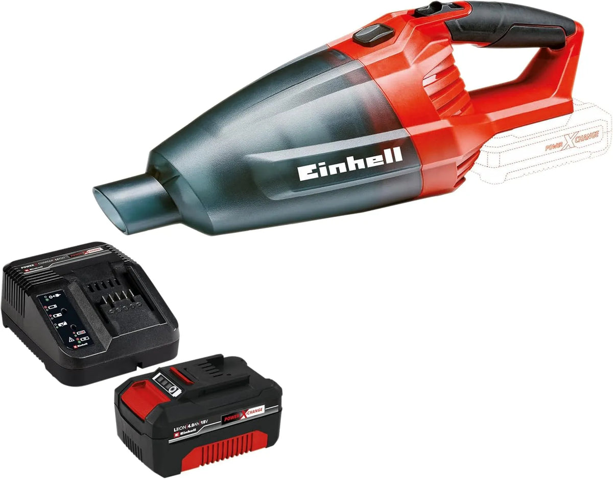 Einhell Akku- VC 18 Staubsauger: TE-VC, Akku-Betrieb, 4,0 Ah