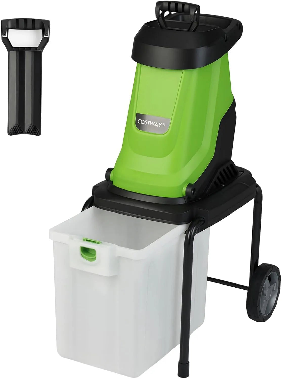 COSTWAY Gartenhäcksler, 50 L, 2800 W, für die Gartenpflege