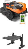 WORX WR303E Landroid Vision Cloud WR303E 2WD Mähroboter mit Garage, App-Steuerung, 300 m, für Fahrzeugpflege