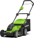 Greenworks G40LM41 Rasenmäher: Akku-Betrieb, 41 cm, 500 m, 40V, für die Gartenpflege