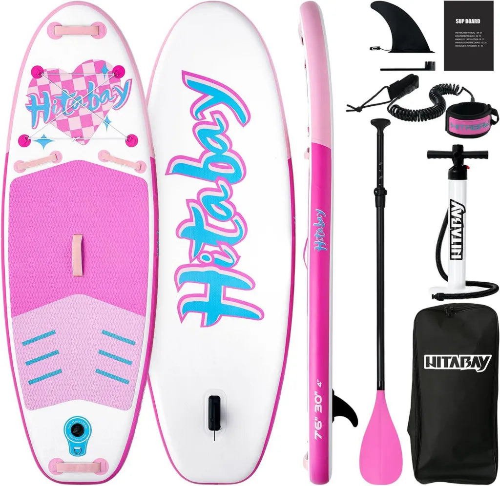 Aufblasbares SUP-Board Set für Kinder und Jugendliche, inklusive Zubehör, belastbar bis 120kg