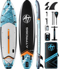 Aufblasbares Stand Up Paddle Board 11'6'x35' mit 450 lbs Kapazität, extra breite rutschfeste Plattform, inklusive Kajaksitz und Premium-Zubehör, ideal für Yoga