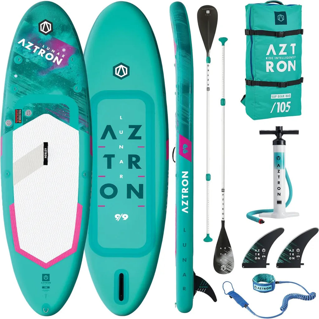 AZTRON Lunar 2.0 Allround iSUP Set 9'9', 297x81x15cm, 270L Volumen