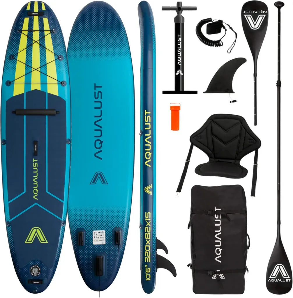 Aufblasbares SUP-Board Set 320cm, Türkis, bis 150kg
