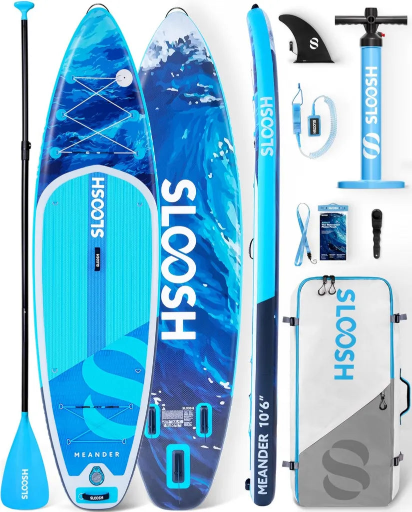 Aufblasbares SUP-Board 10'6' mit Zubehör und Tragetasche