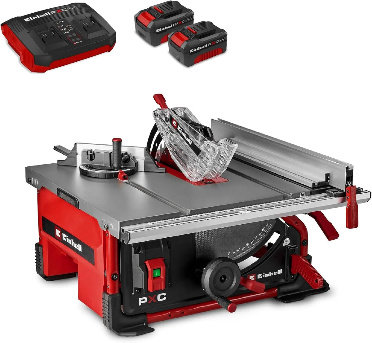 Einhell Akku-Tischkreissäge TS 36 Kreissäge – TE-TS, Akku-Betrieb, 254 mm, 89 mm, 36 V, 4,0 Ah