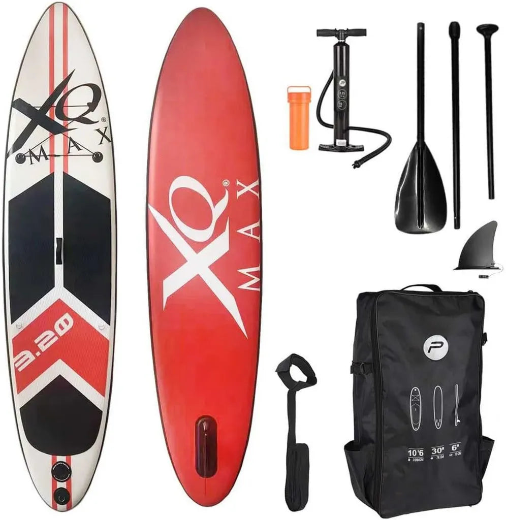 Hochwertiges SUP-Board Set von XQ Max, 320cm - Tragkraft bis 150kg