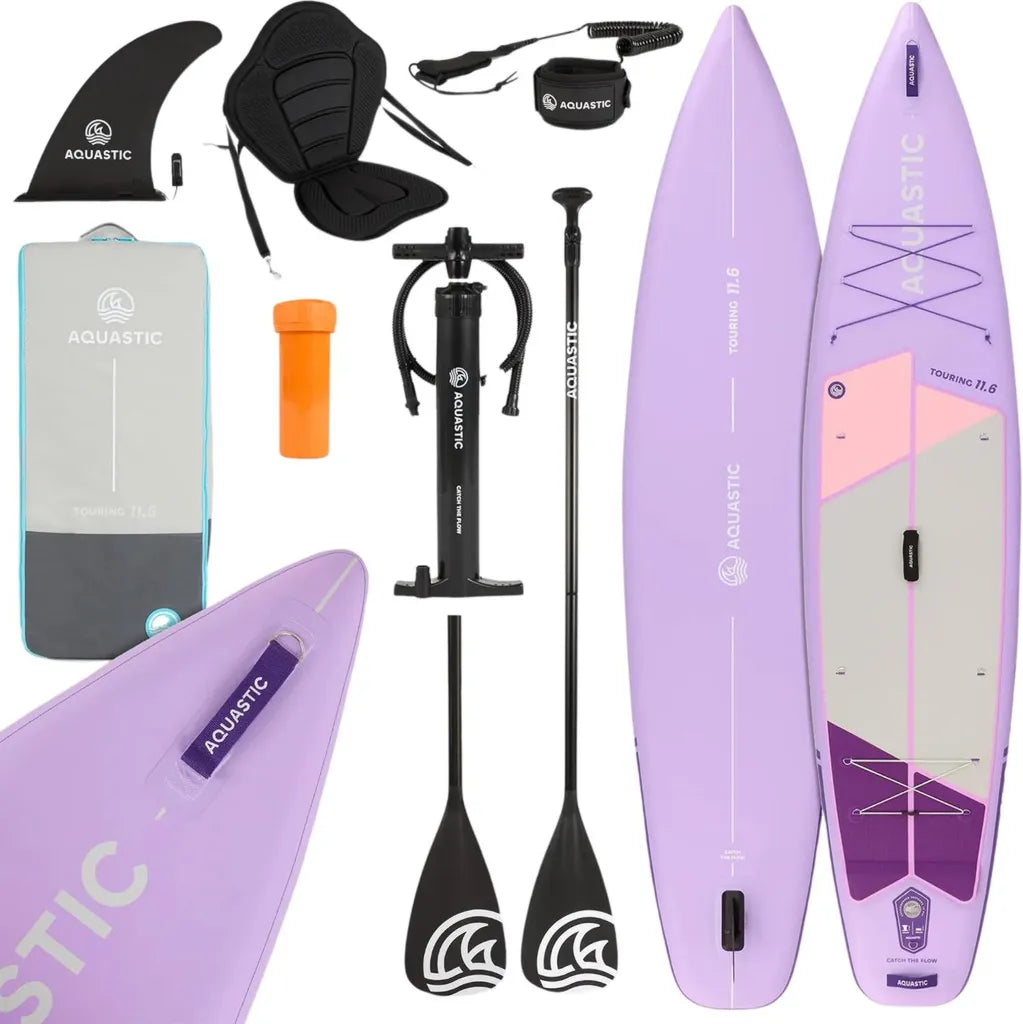 AQUASTIC Unisex Touring Stand Up Paddle Board 11'6'' für Erwachsene