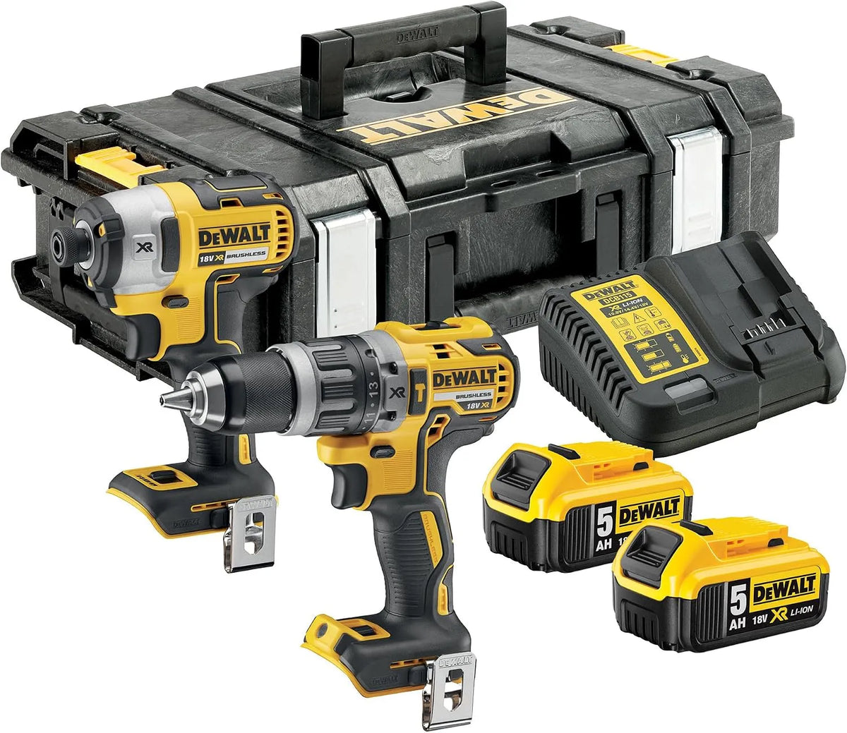DeWalt 18V DCD796 Schlagschrauber und Impulsschrauber, Akku-Betrieb, 5,0Ah