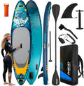 Aufblasbares Neo-Sport SUP Board Set - 320 cm - Inklusive Pumpe, Paddel und Rucksack