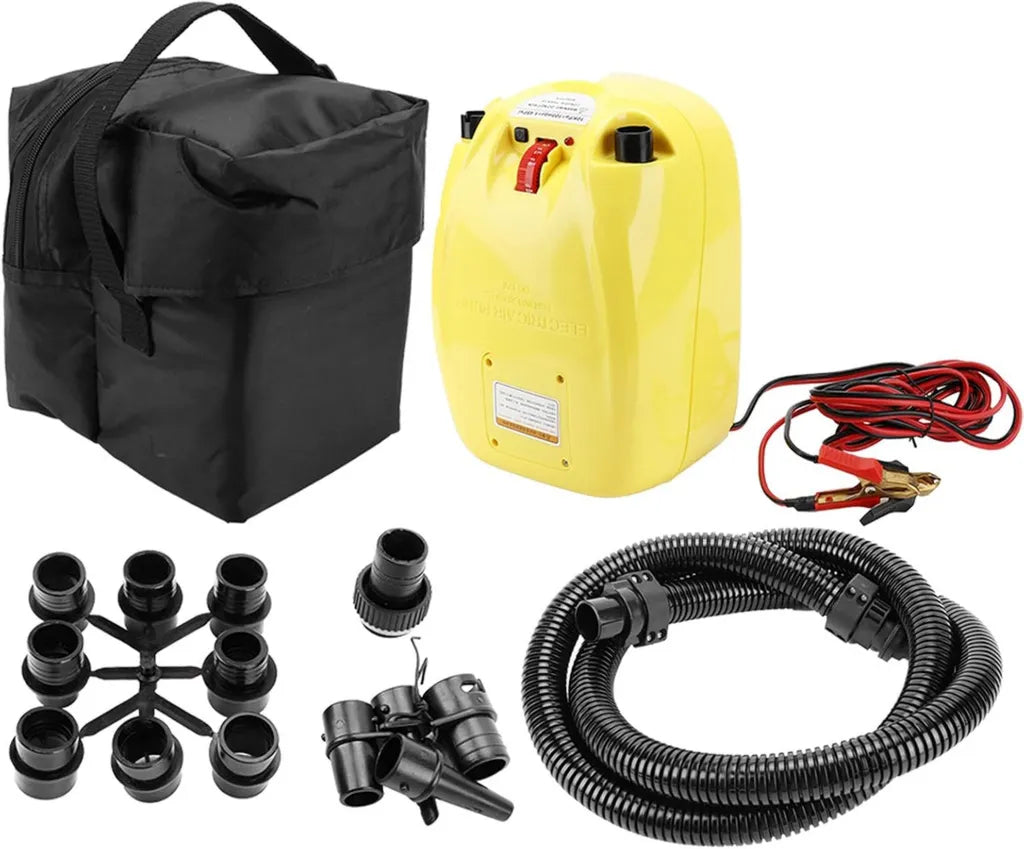 Leistungsstarke 12V Hochdruck-Elektropumpe für Kanus, Boote und Kajaks