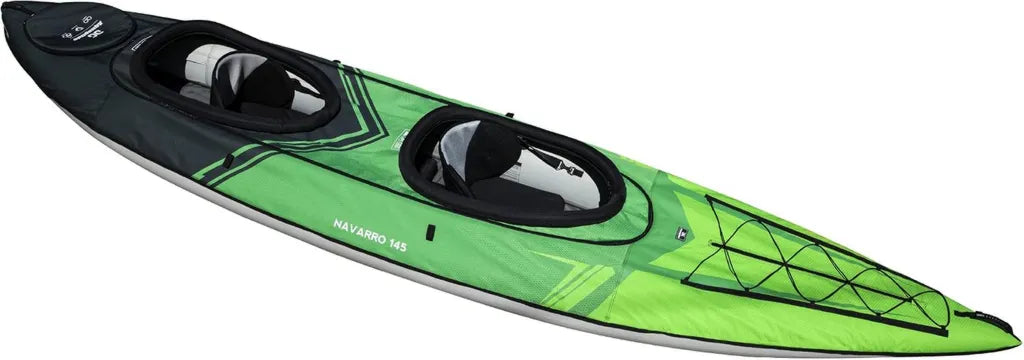 AQUAGLIDE Navarro Cabrio aufblasbares Kajak mit Drop-Stitch-Boden, grün