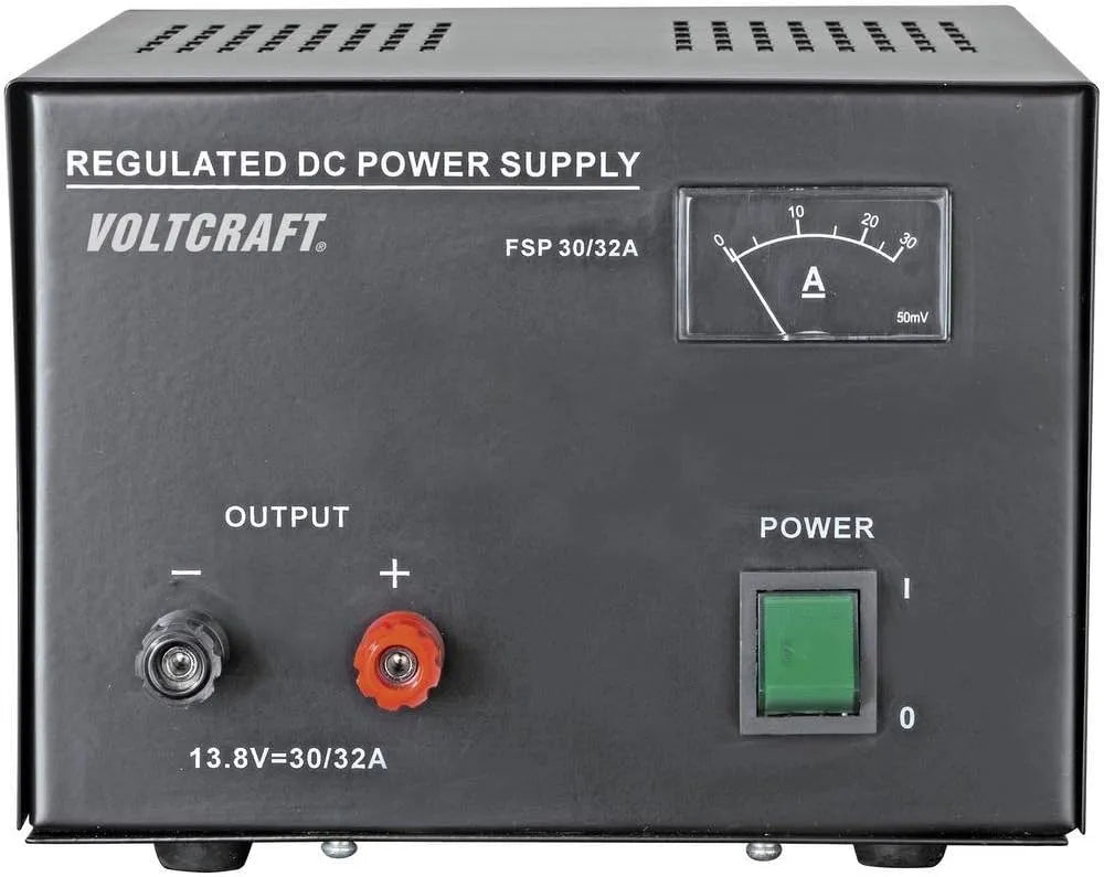 VOLTCRAFT FSP-11330 Regelbares DC-Labornetzgerät und Tischnetzteil, 415 W, 13.8 V, für Elektroniktest und Reparatur, 30 A