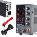 Regelbares DC-Labornetzgerät und Tischnetzteil, 360W, mit Digitalanzeige, 0-120V, 0-3A, für Elektroniktest und Reparatur