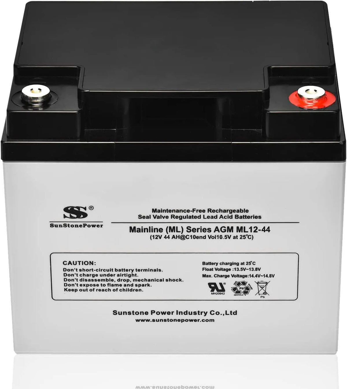 Versorgungsbatterie und Solar- und Freizeitakku, 44AH, solarbetrieben, 12V