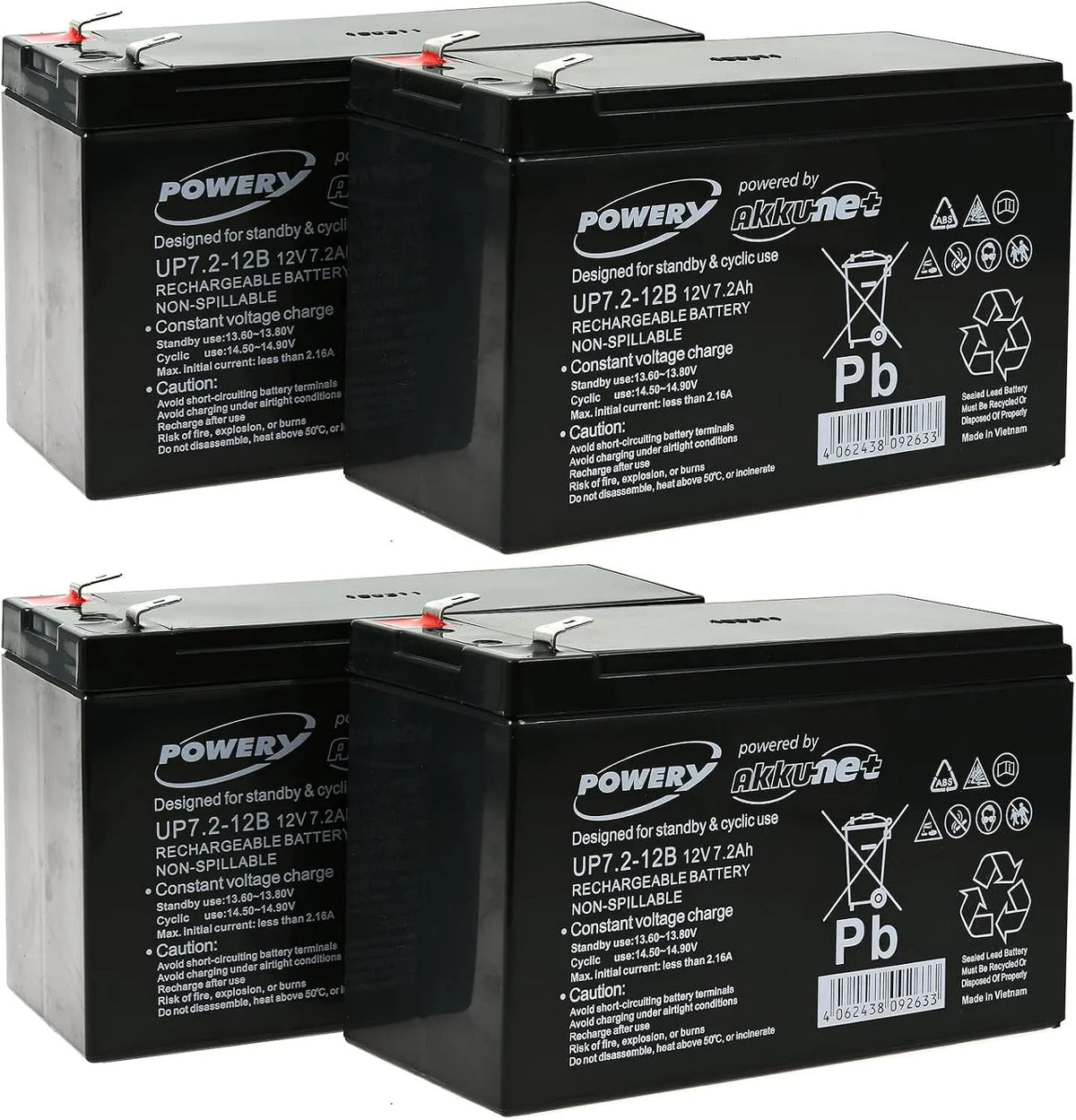 APC RBC23 Versorgungsbatterie und Solar- und Freizeitakku, 12V
