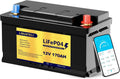 LiFePO4 Solarmodul und Photovoltaikpanel, 12V, 170Ah, für Boot und Bordstrom, mit BMS, für Zyklenbetrieb