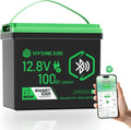 LiFePO4 LiFePO4-Batterie und Solar-Speicherbatterie, 100Ah, solarbetrieben, mit BMS, für Zyklenbetrieb, 12V, IP67