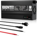 ECO-WORTHY LiFePO4 Intelligentes Batterieladegerät und Erhaltungsladegerät, 1000W, 14,6V, 12V, 230V, für Zyklenbetrieb