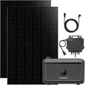 Growatt Balkonkraftwerk-Komplettset und Photovoltaiksystem, 910W, 800W, mit App-Steuerung, 5M