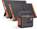 Jackery E1000 Tragbare Powerstation und Solargenerator, 100W, für Camping und Wohnmobil, solarbetrieben