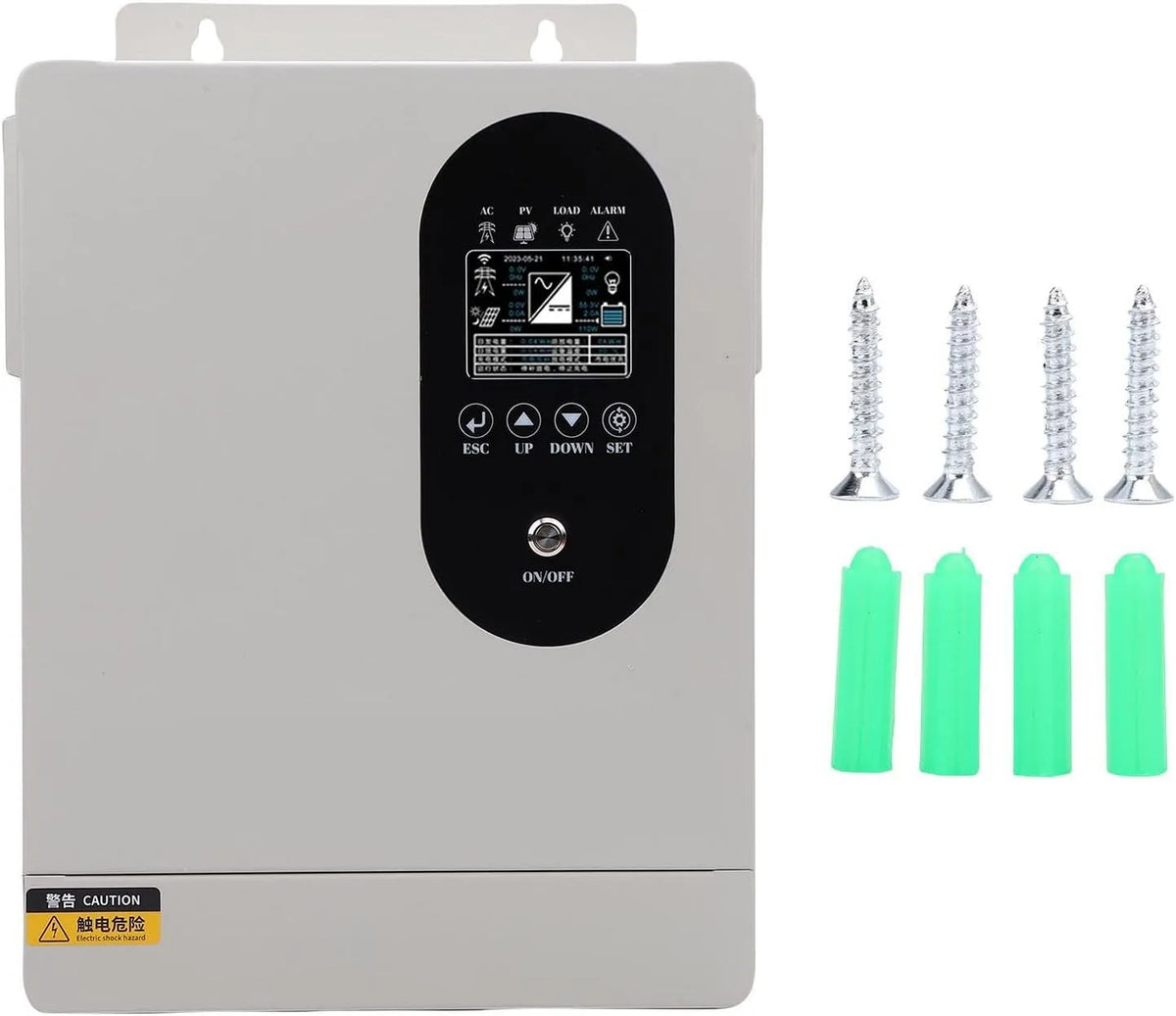 VDC SP2416 Intelligentes Batterieladegerät und Erhaltungsladegerät, 1600 W, solarbetrieben, mit WLAN