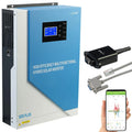 Hybrid-Solarwechselrichter und MPPT-Ladewechselrichter, 3.500 W, 100 A, für netzunabhängige Solaranlagen, solarbetrieben, mit MPPT-Regler, mit WLAN