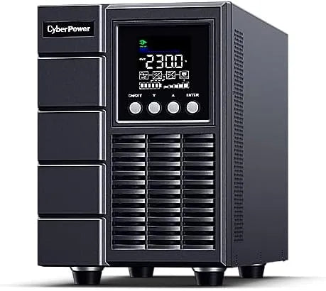 CyberPower OLS2000EA Unterbrechungsfreie Stromversorgung und USV-Anlage, 1800W, Schuko-Anschluss, 2000VA, 1,5 m