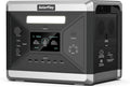 SolarPlay Q2501 Tragbare Powerstation und Solargenerator, 2160Wh, 2400W, für Camping und Wohnmobil, solarbetrieben, 4800W, 200W