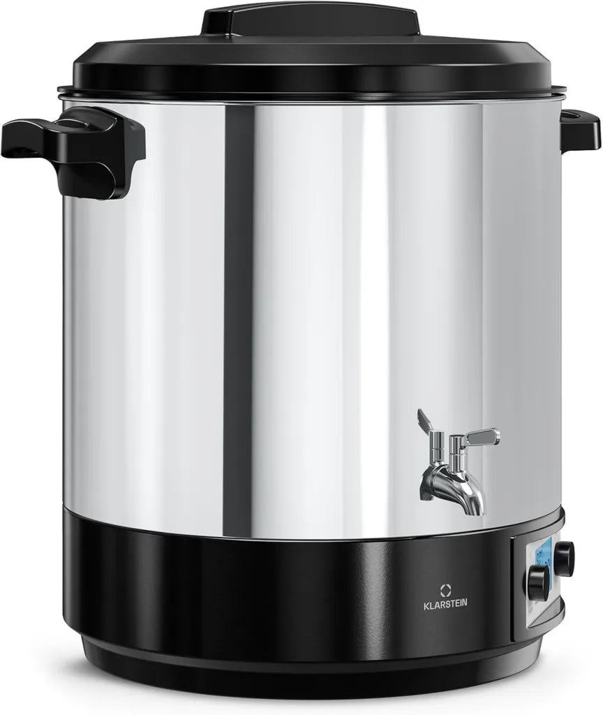 Digitale Einkochmaschine aus Edelstahl, 25 L, mit Timer und LCD-Anzeige
