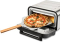 G3 Ferrari Pizzaofen G10204, 1700W, bis 450°C, 2-Minuten-Garzeit, digitales Display, 6 Programme, feuerfester Stein, inkl. Zubehör und Rezeptbuch