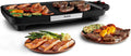 Tefal Tischgrill BBQ Boost mit Power-Boost-Zone, 2200 W, Antihaft, Thermo-Spot, 6-stufiger Thermostat, spülmaschinengeeignete Schale, große Grillfläche, Schwarz