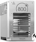 Intergrill 800°C Hochleistungs-Gasgrill aus Edelstahl mit Grillrost und Gastroschale