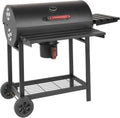 Bristol Kohlegrill mit Rädern, Deckel und Seitentischen