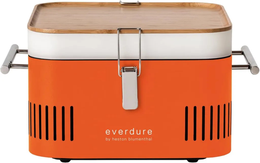 Everdure Cube Holzkohlegrill Portable Orange