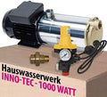 750W mehrstufige Kreiselpumpe 5000l/h 230V Edelstahl + Durchflusswächter