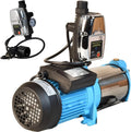 Hauswasserwerk und Garten-Druckpumpe, 6000 l/h, 1300 W, 55m, für Gartenbewässerung