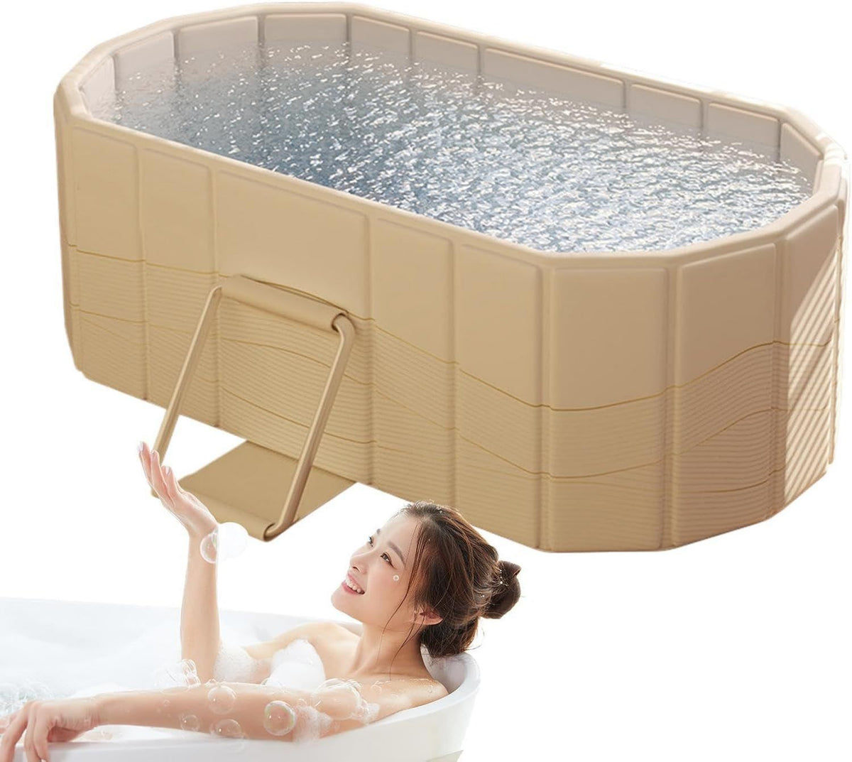 Eisbadewanne – klappbar, tragbar