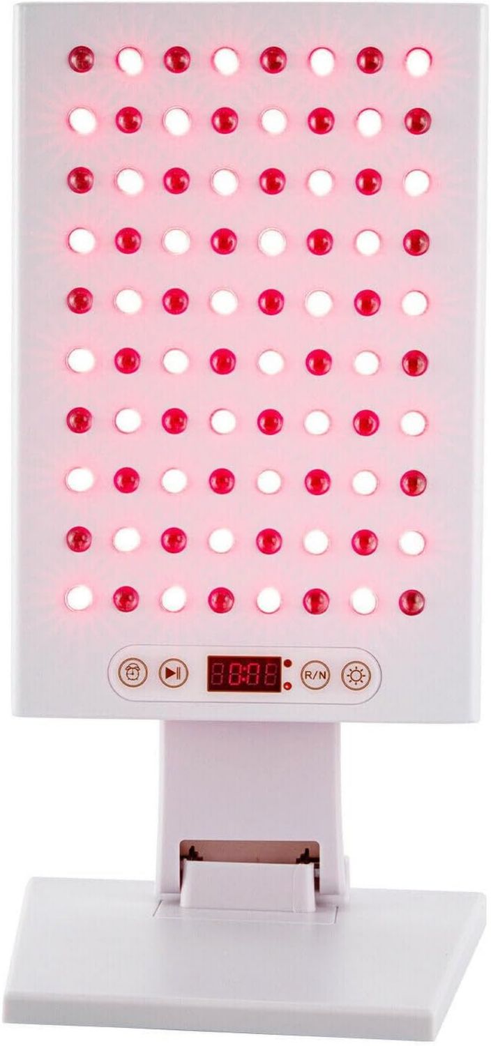 Rotlichtlampe Panel 80-LED Infrarot Ganzkörper-Licht-Panels 750-1000nm Infrarottherapie: Ganzkörpertraining, LED-Anzeige