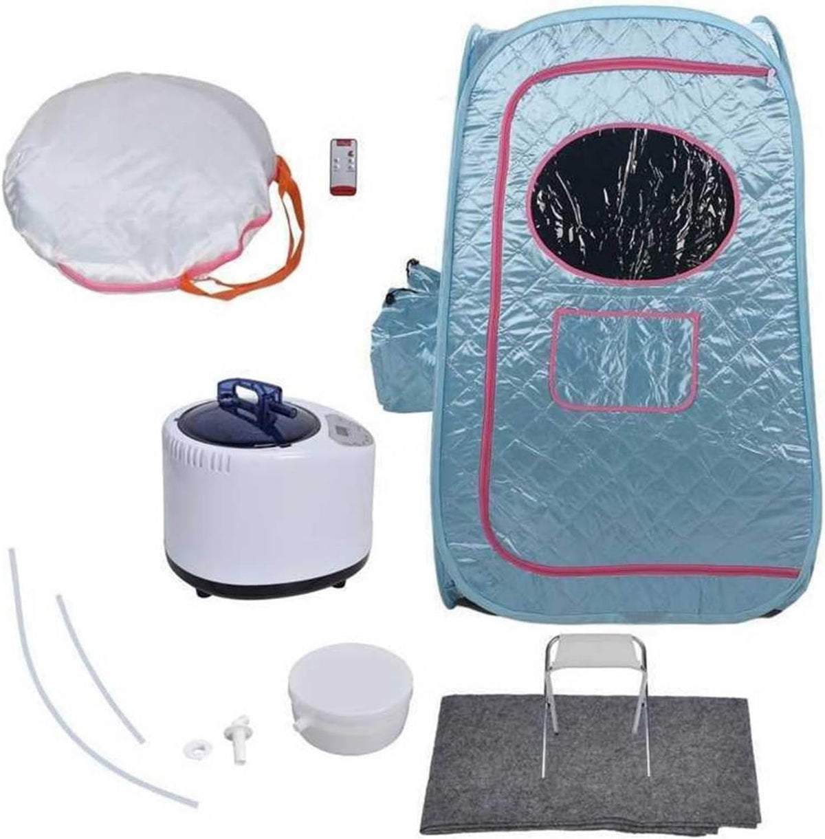 Tragbare Dampfsauna - klappbar, 68 l, 1000 W