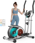 Crosstrainer – Ganzkörpertraining, Bluetooth-Konnektivität, leiser Betrieb, mit Display, 130 kg, YONISEE