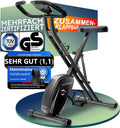 Heimtrainer: klappbar, leiser Betrieb, 150KG, HELDENWERK