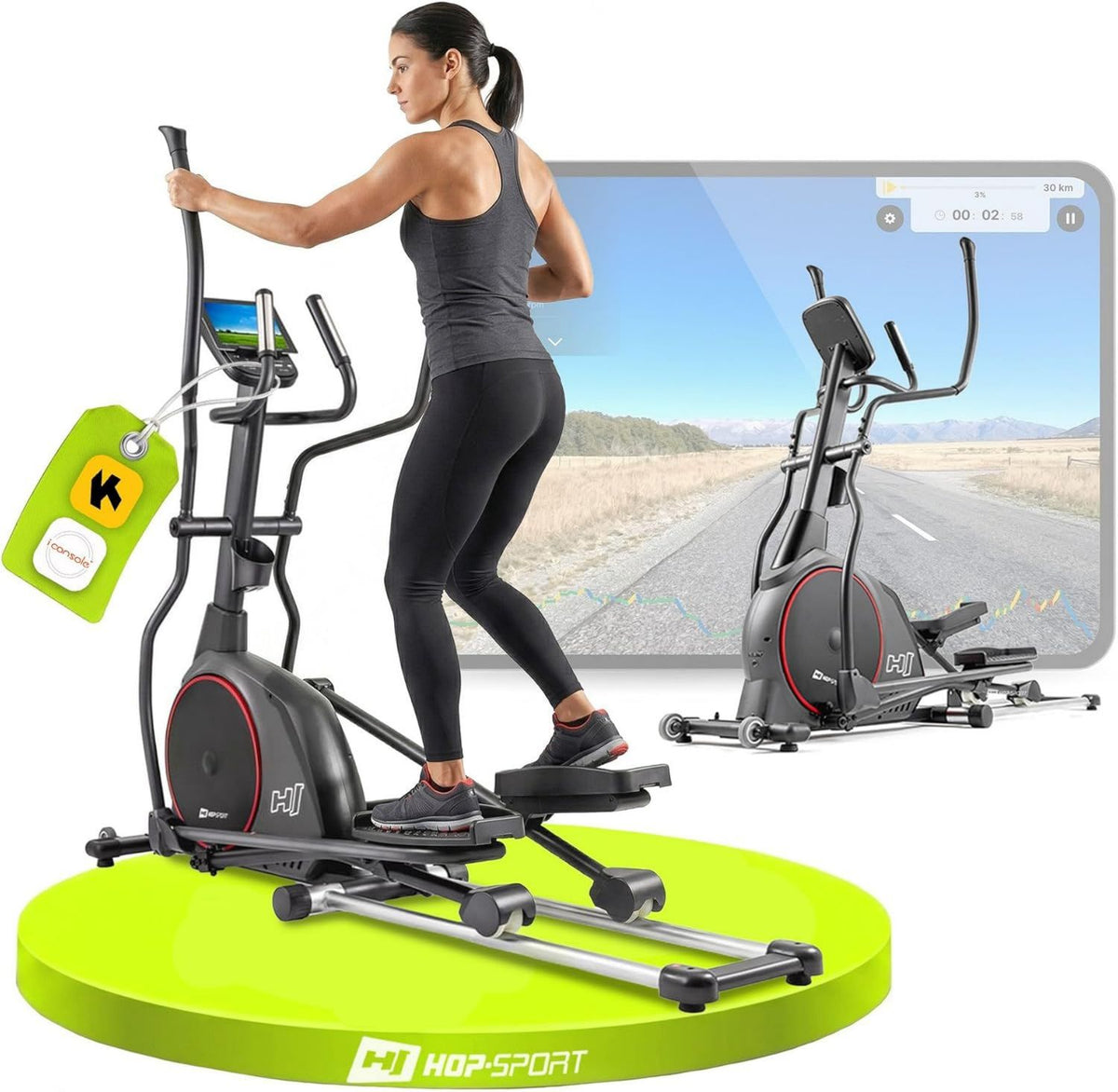 Crosstrainer: HS-095CF, 30kg, 135kg